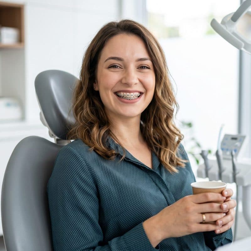 Brackets metálicos en Santiago en Clínica Implanteoral Milladoiro