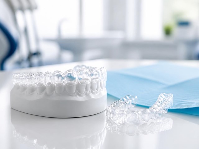 Sonrisa alineada sin brackets: ortodoncia invisible en Milladoiro